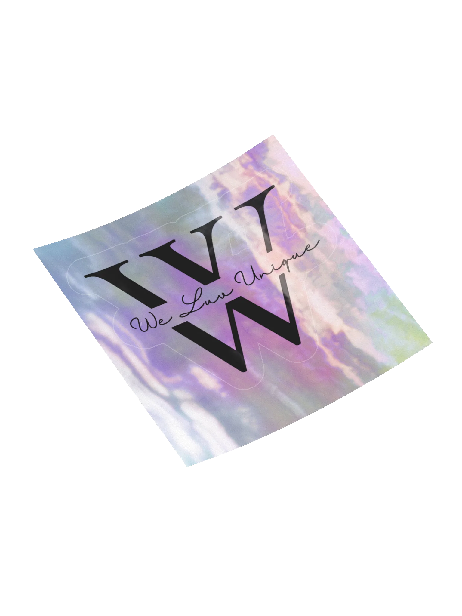 WLU Kiss-Cut Holographic Sticker product image (7)