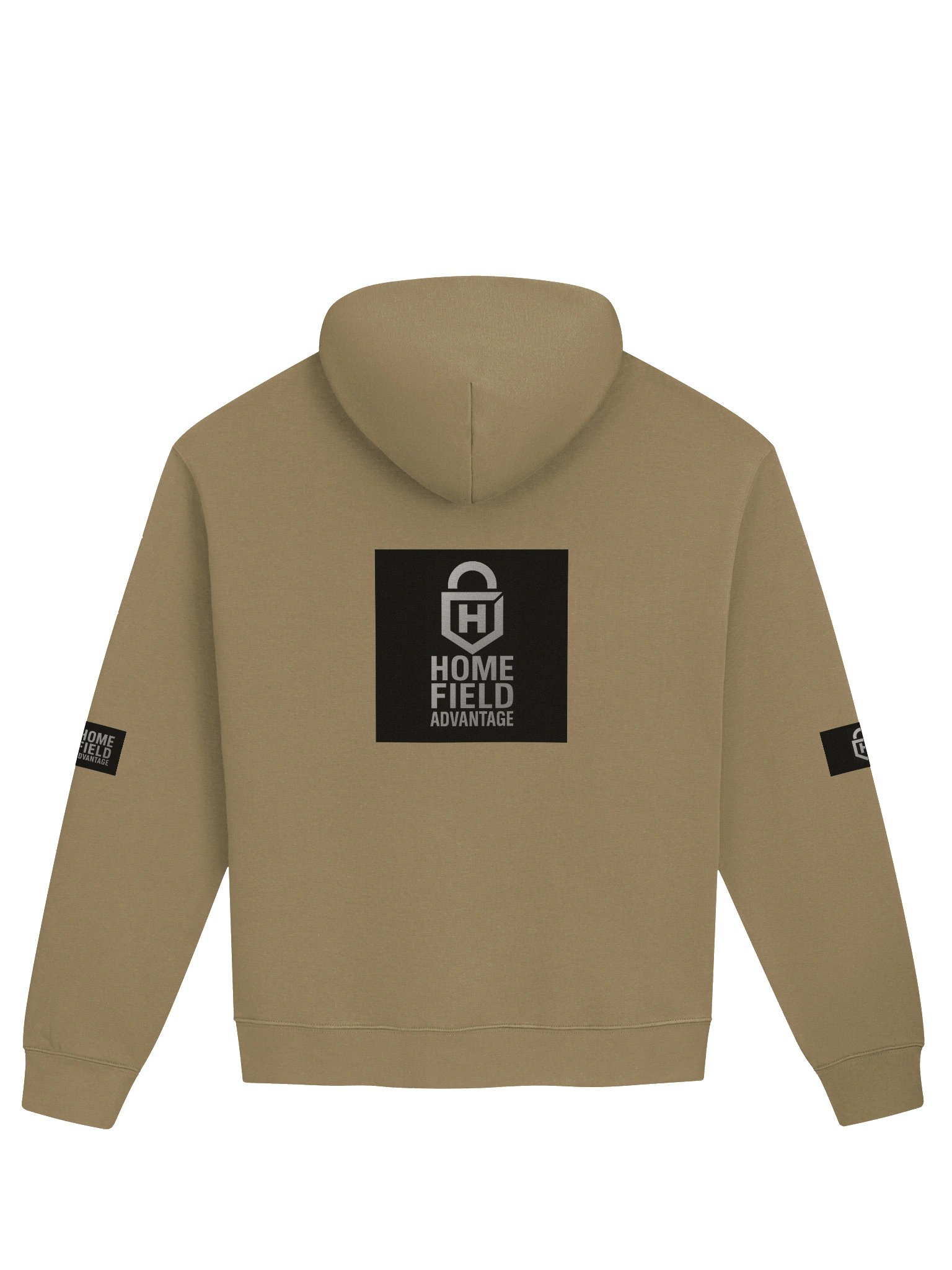 HomeField Luxe | Silver & Black Premium Hoodie product image (11)