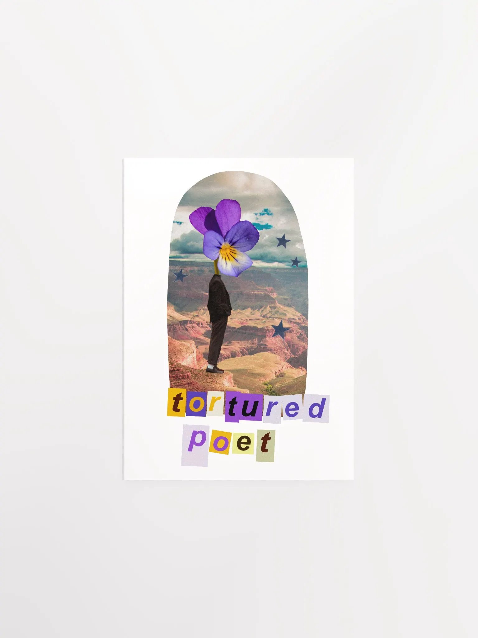 Tortured Poet Art Print product image (1)