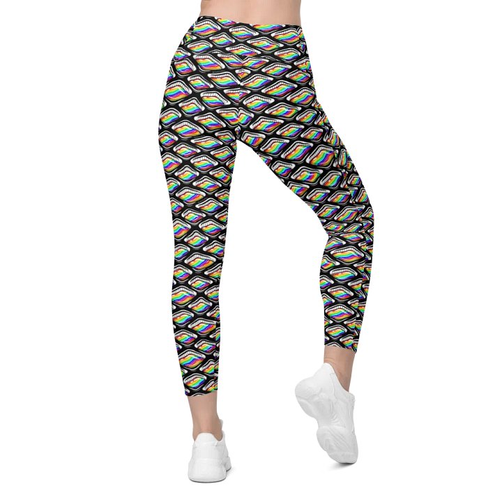 Rainbow Squares Pocket Legging product image (1)