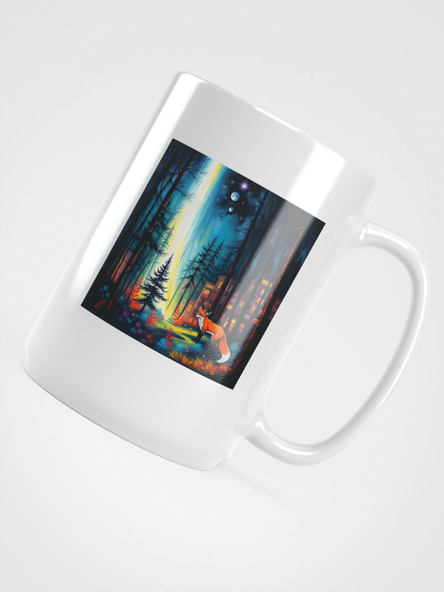 Celestial Fox Fantasy Mug product image (4)