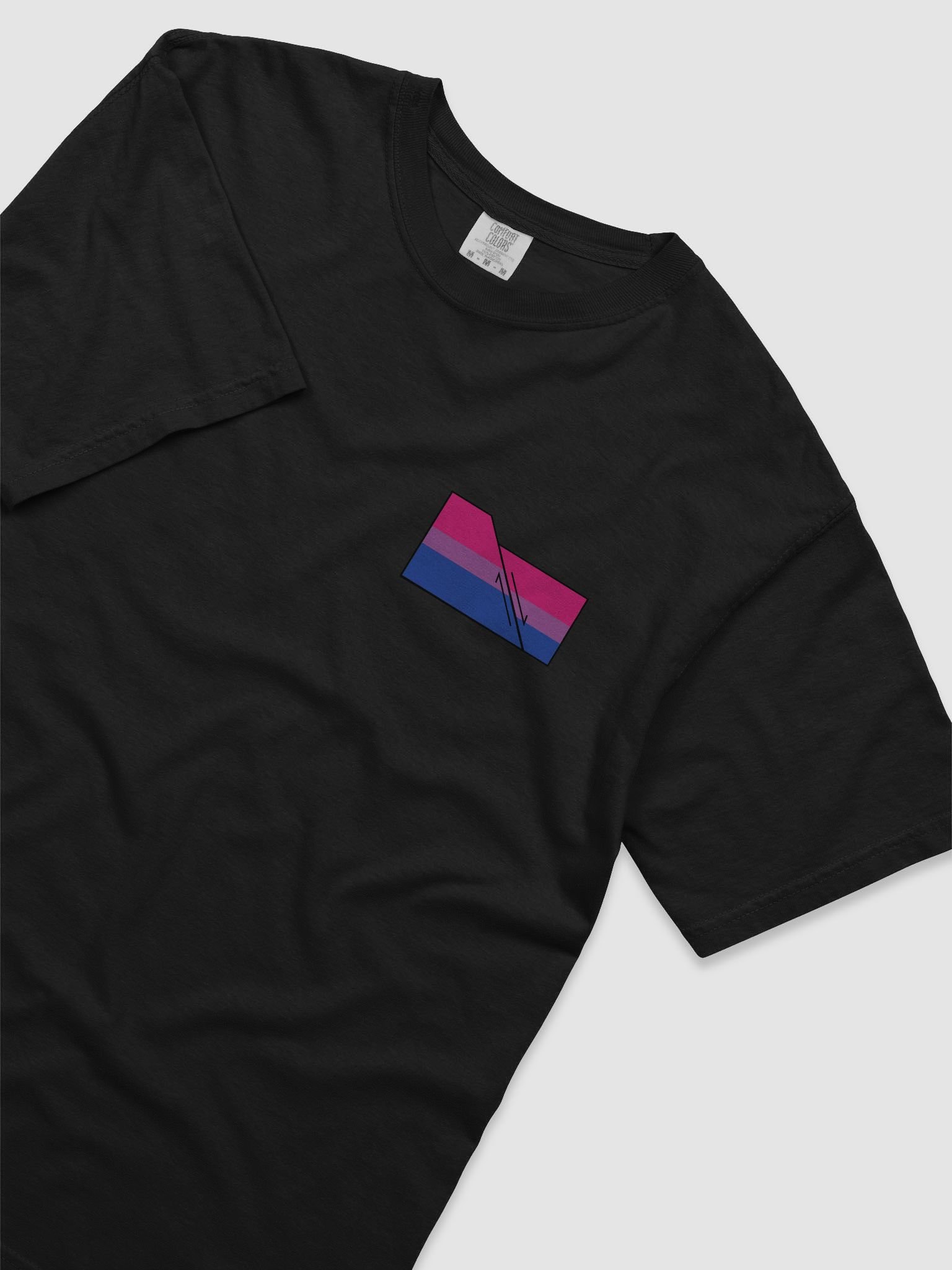 Faulted Pride Flags- Bi T Shirt product image (29)