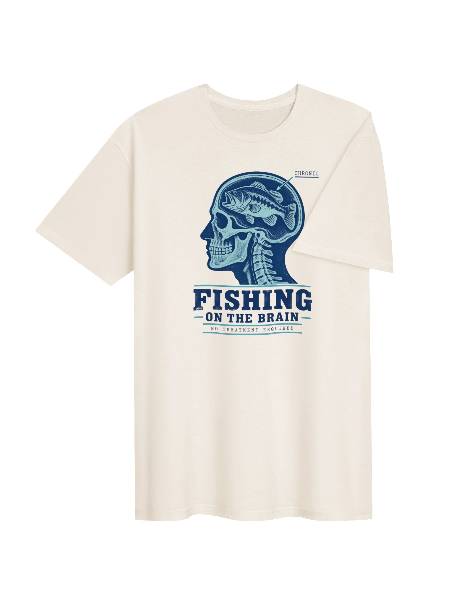 Fishing on the Brain T-Shirt product image (4)