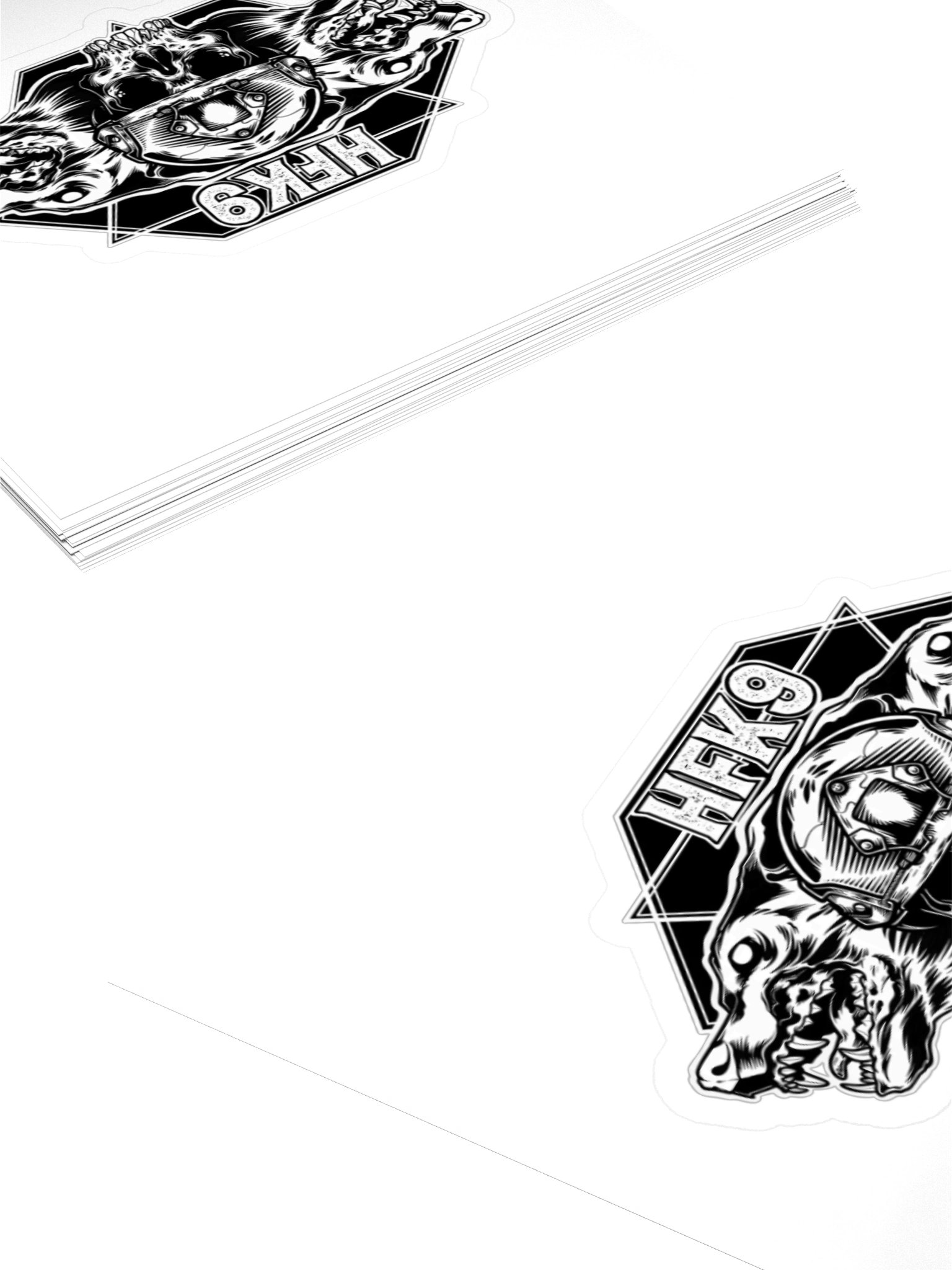 HFK9 Skull / K9 Logo Sticker product image (4)