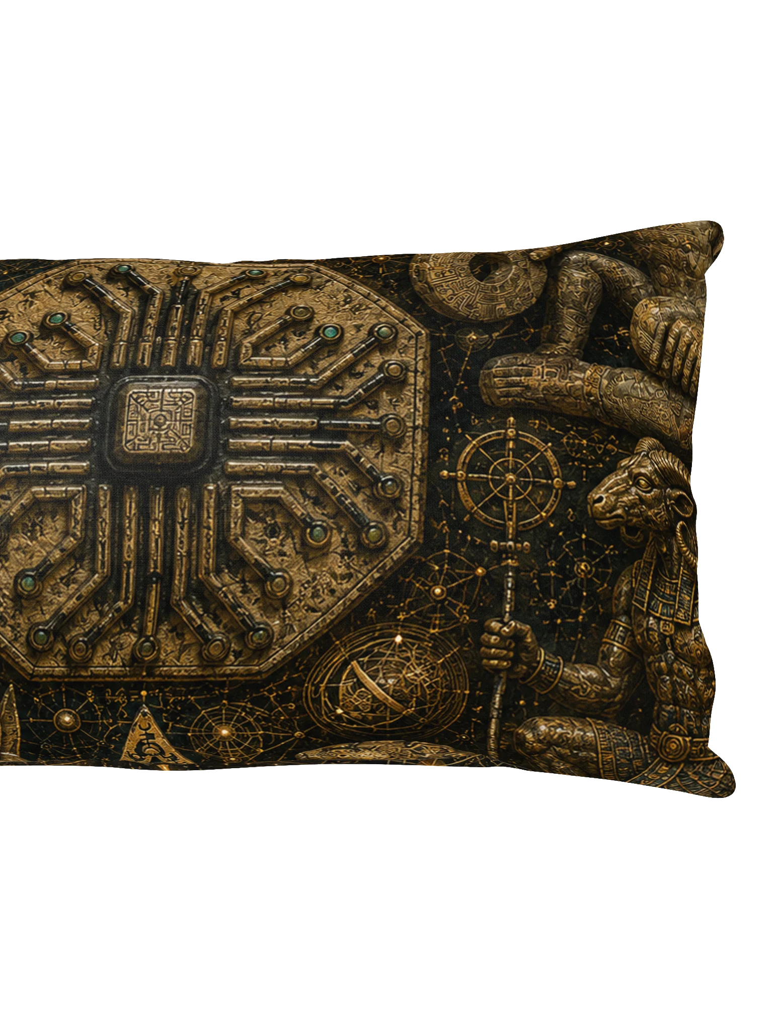 A Chipped World Aliencarvings Pillow product image (4)