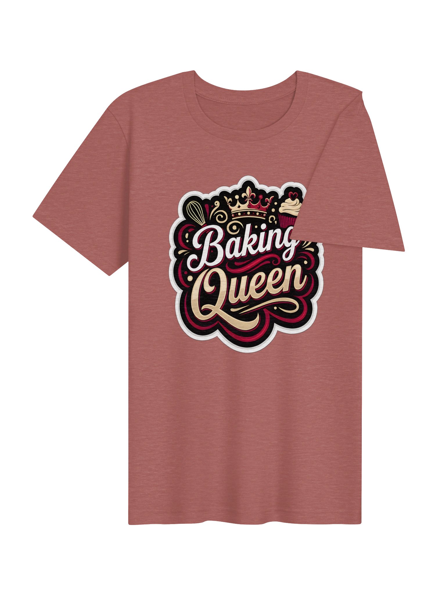 Baking Queen Whisk Crown Tee product image (20)
