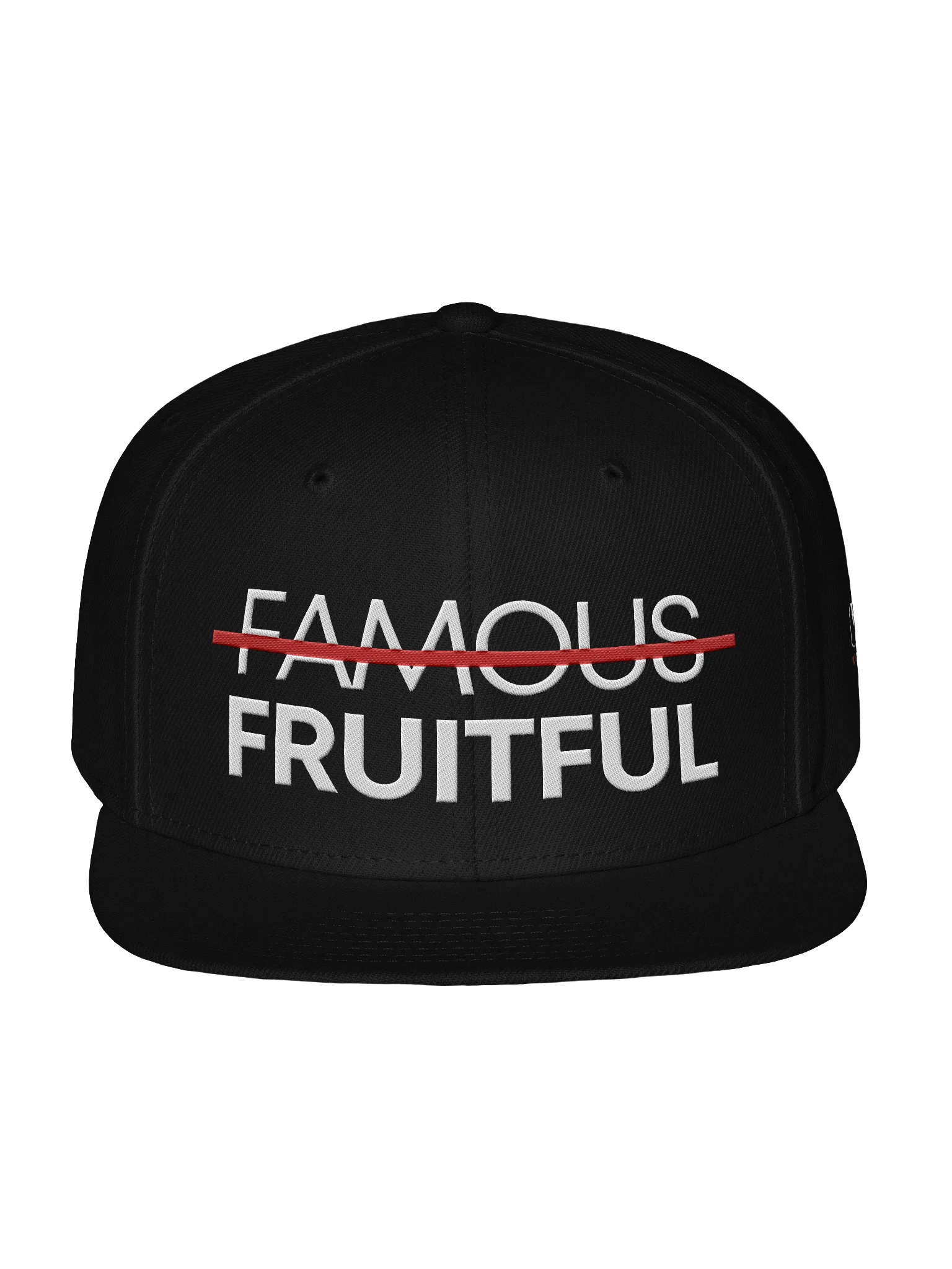 Not Famous But Fruitful Snapback product image (1)