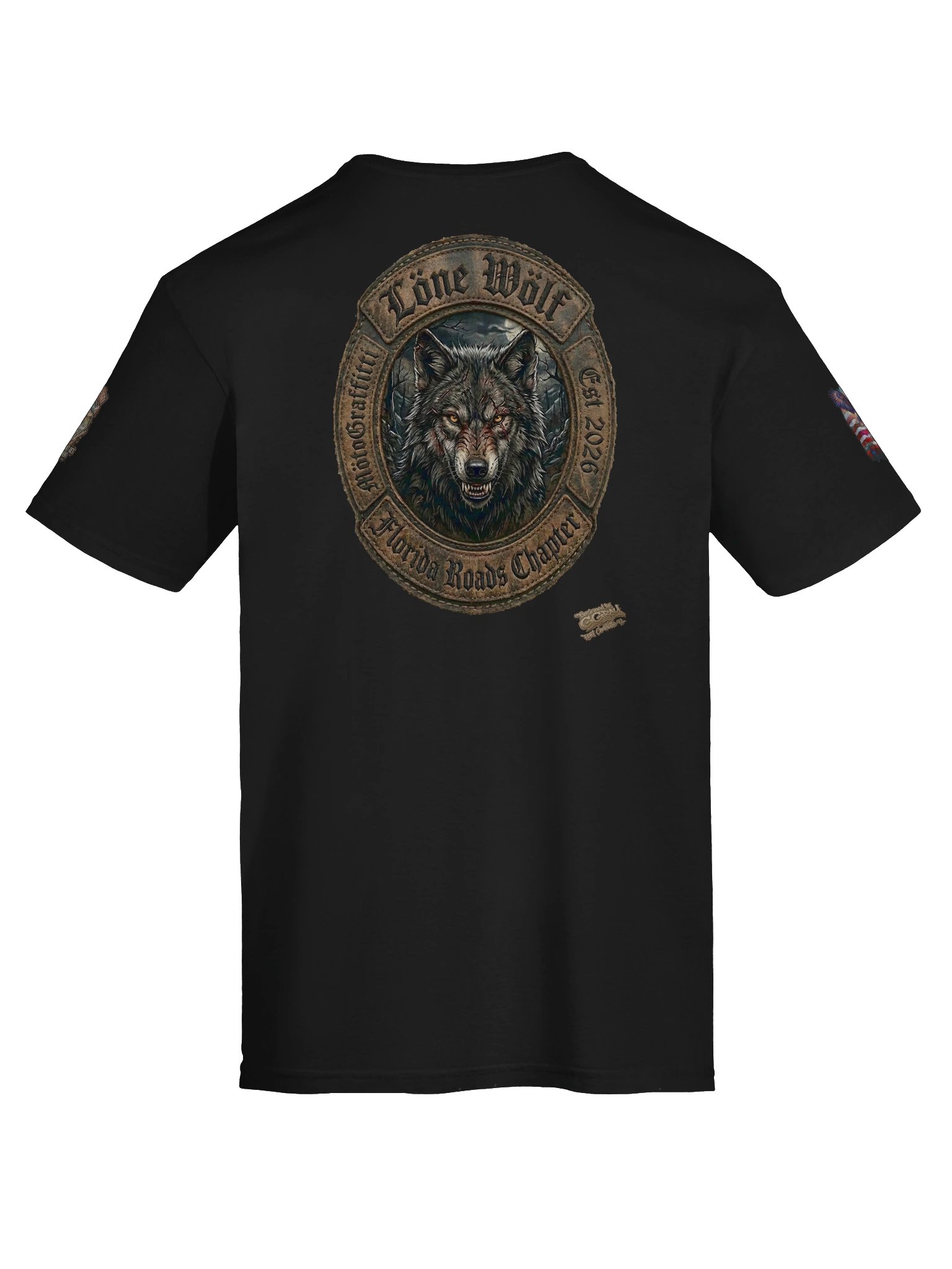 MötoGraffitti Löne Wölf T-Shirt product image (7)
