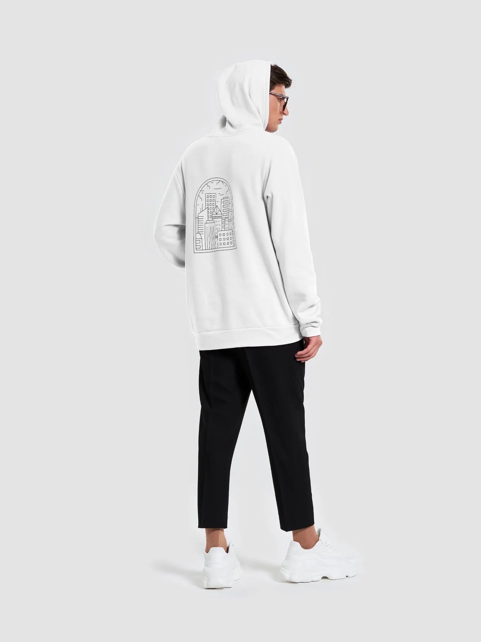 Urban Skyline Window Frame Hoodie product image (6)