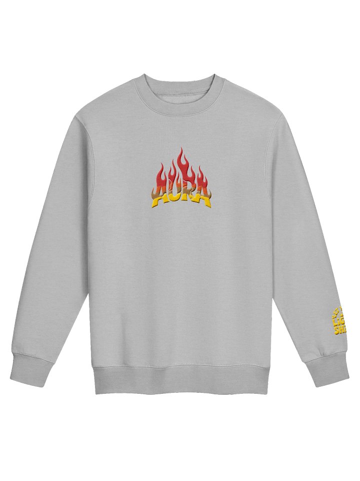 Flaming Hot AURA Crewneck Sweatshirt product image (1)