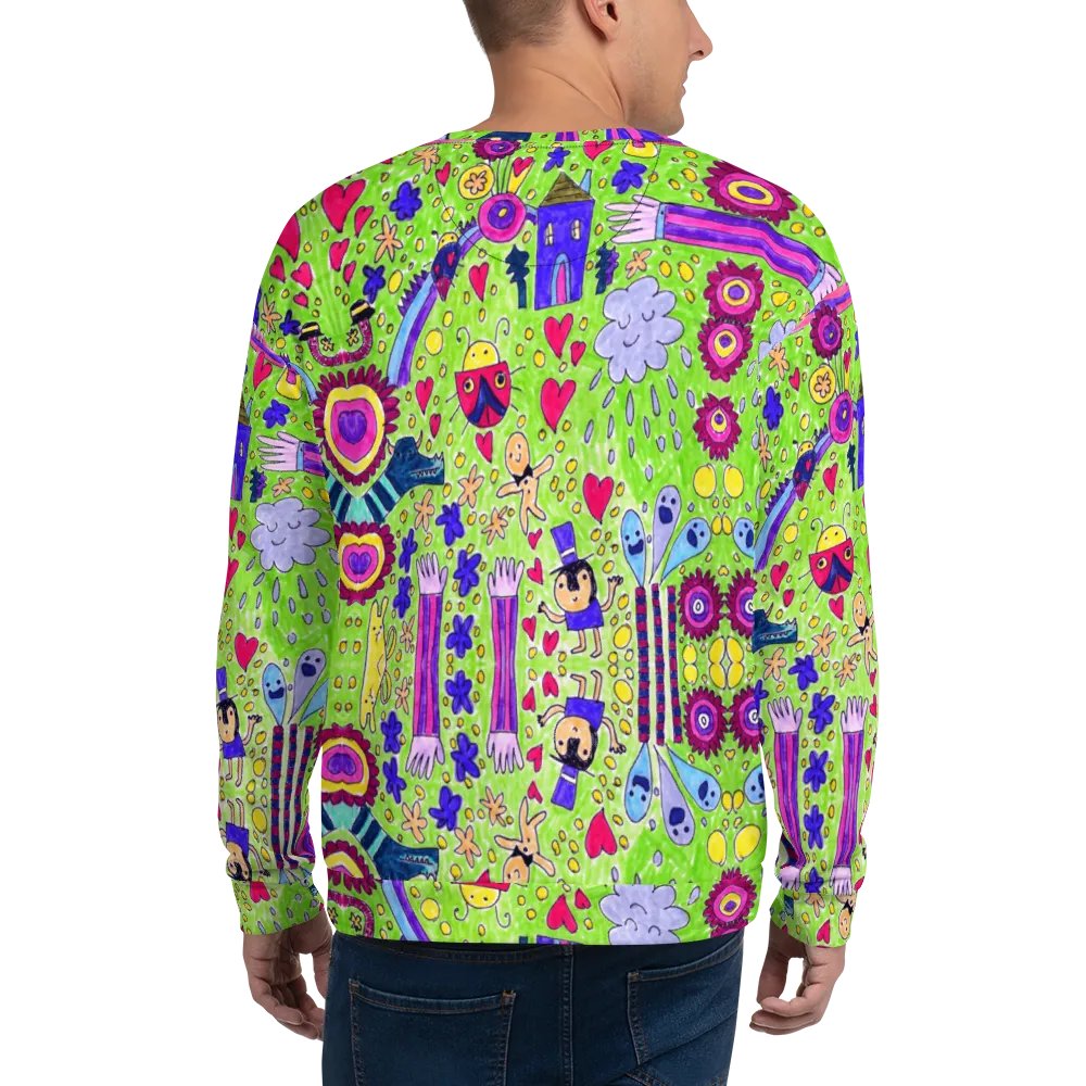 Abstract Doodle Life Unisex Sweatshirt product image (9)