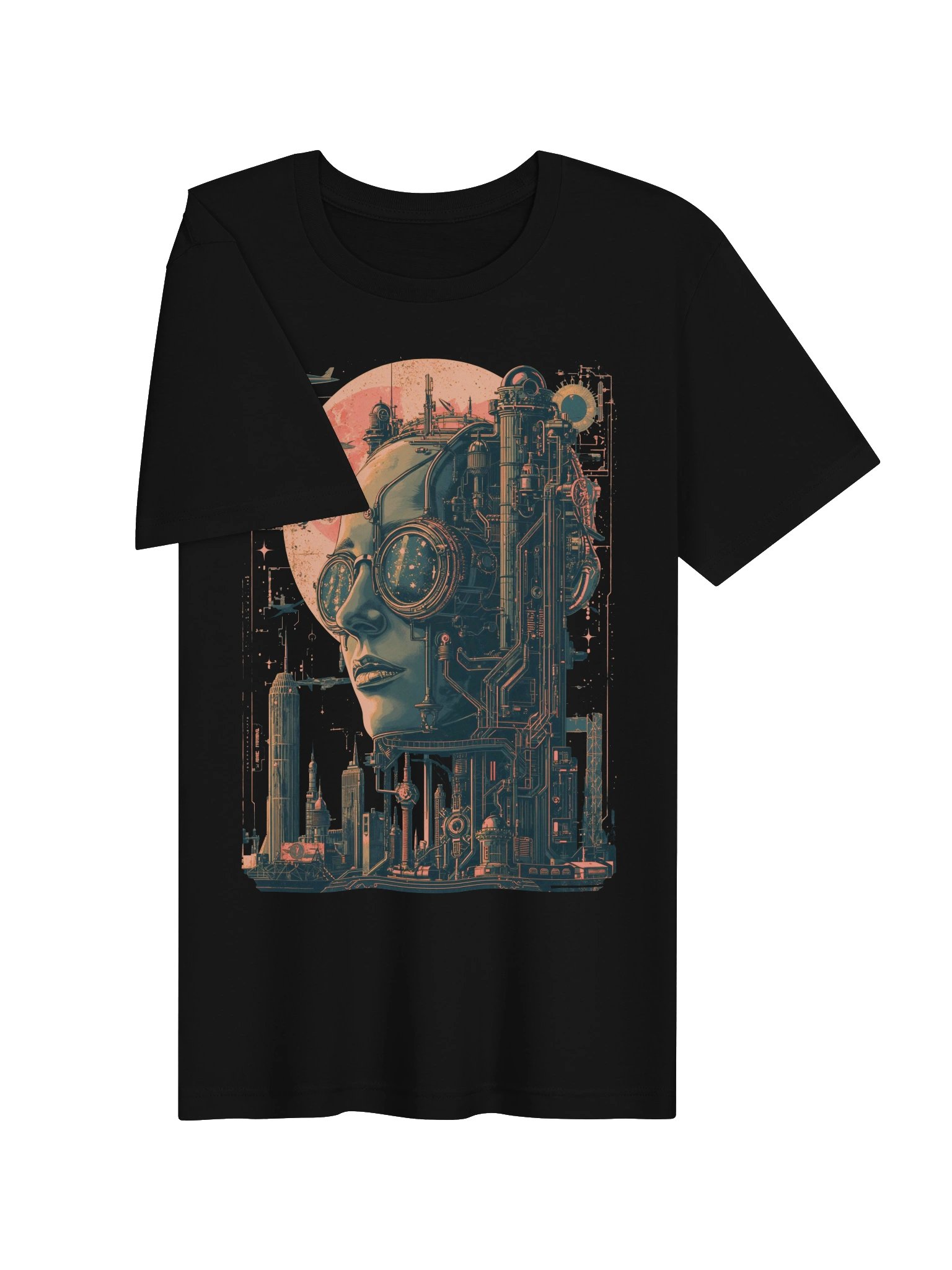 Retro Futurist Cyberpunk Vision Lightweight T-Shirt product image (6)