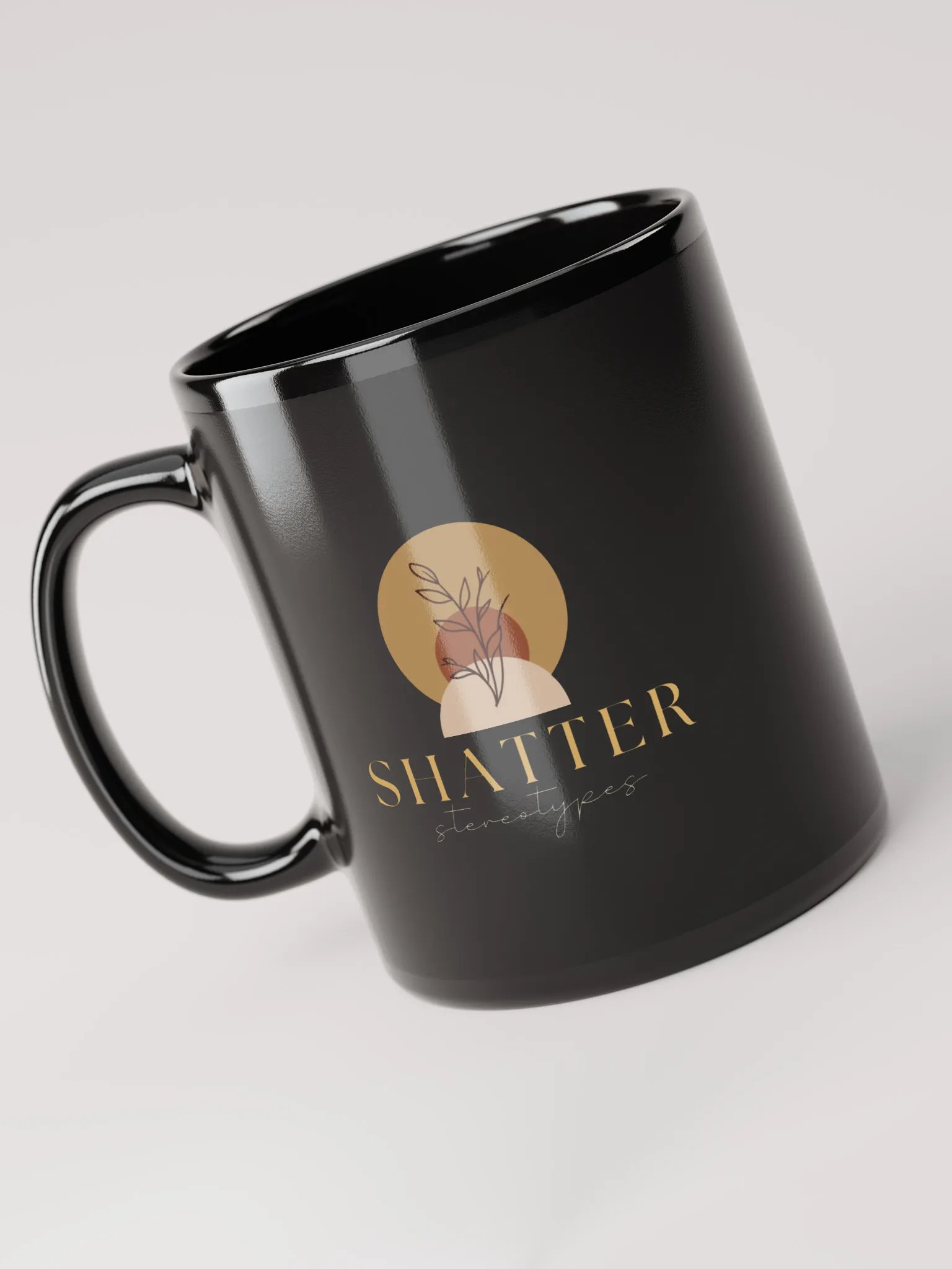 Black Glossy Mug GMFB0109 product image (3)