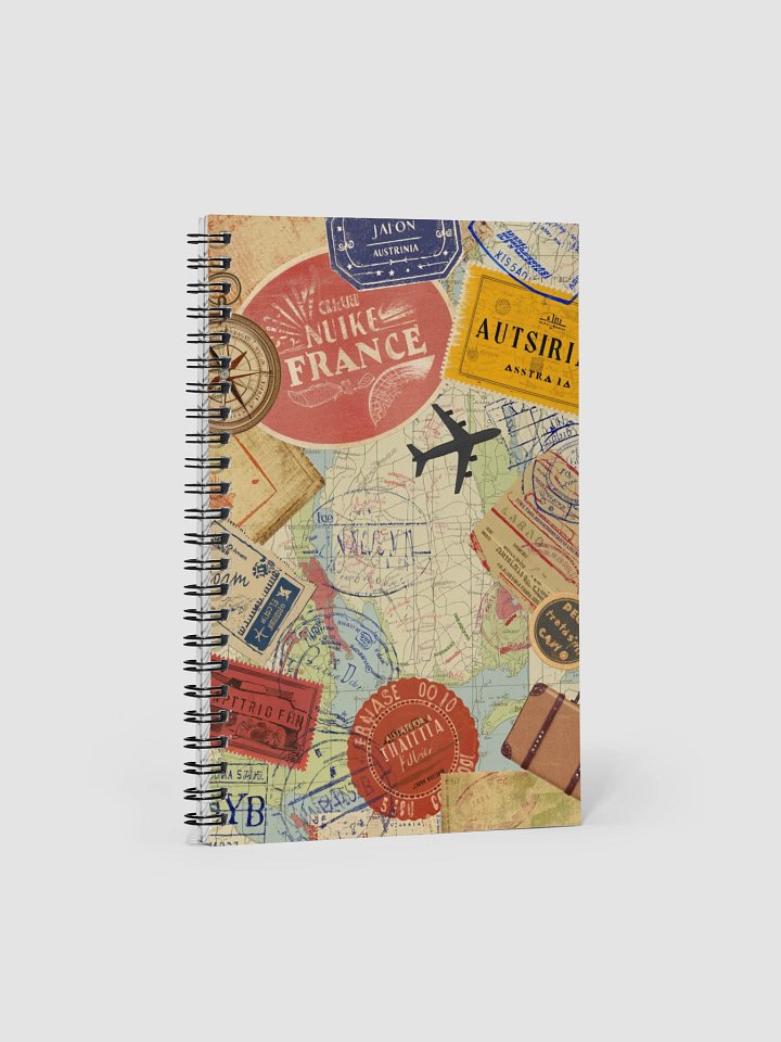 Wanderlust Adventure Spiral Notebook product image (1)