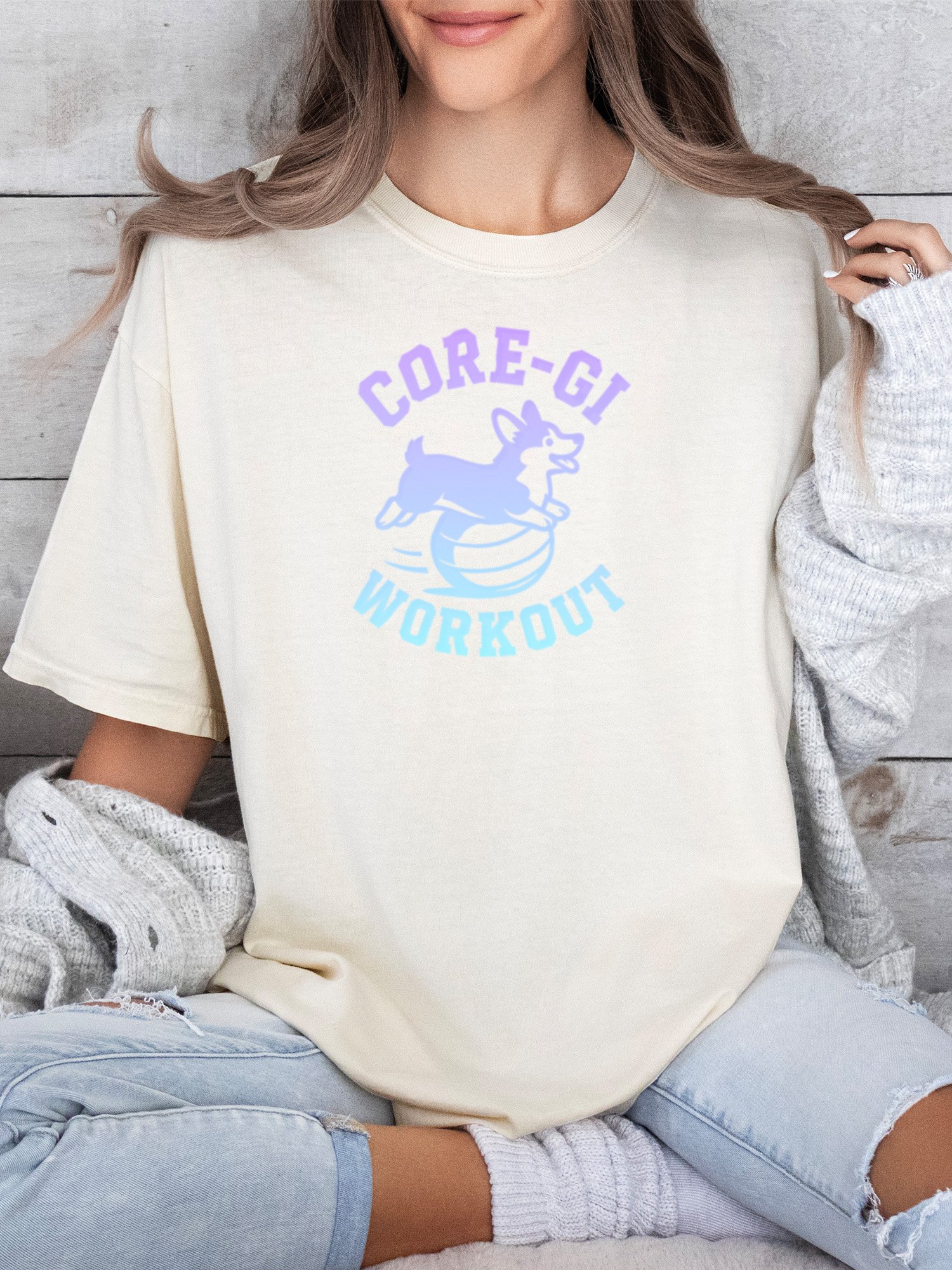 Core-gi Workout (Corgi) Tee product image (18)