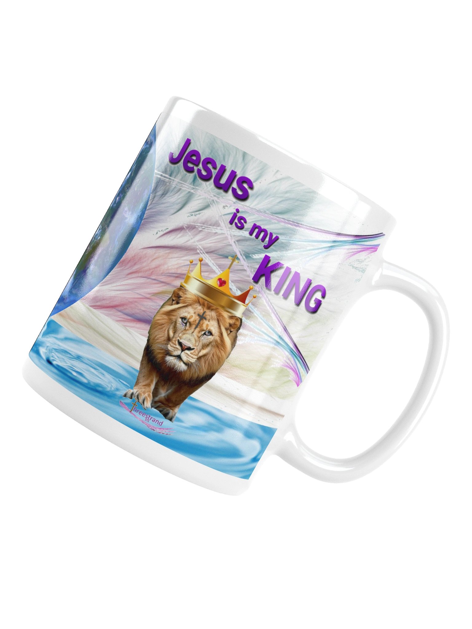 Jesus is my KING - Mug - White product image (5)