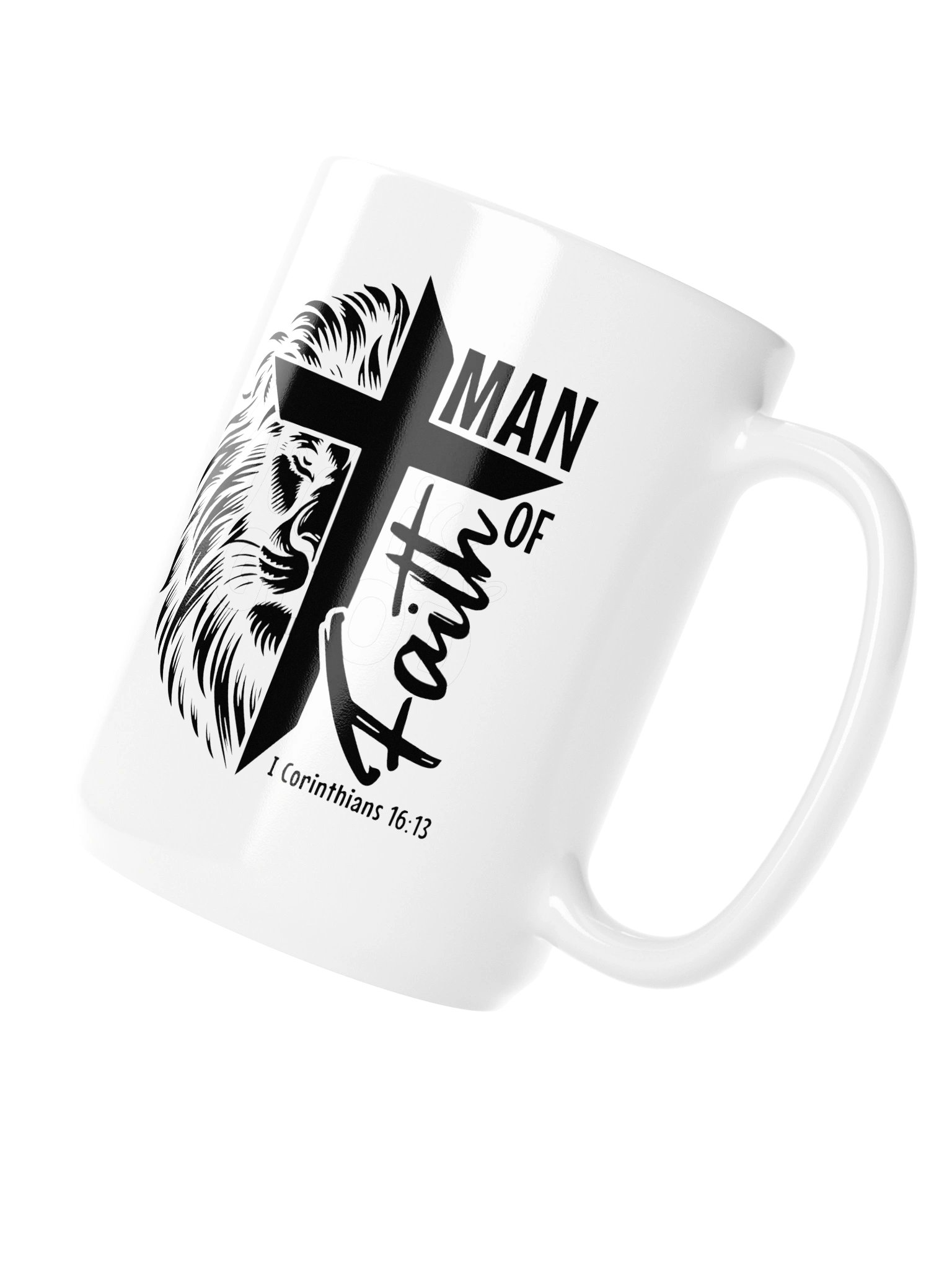 002-Man Of Faith Majestic Lion Mug product image (4)