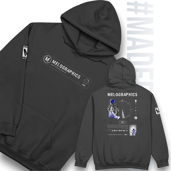 Darkspace Style: Inverted - Basic Hoodie | #MadeByMELO product image (2)