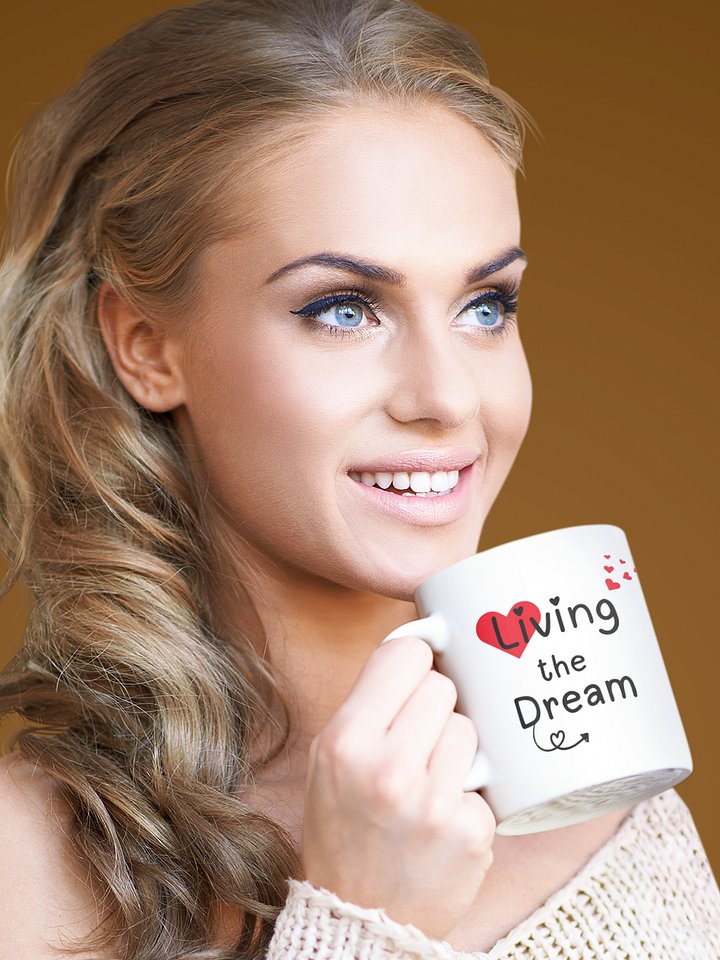 "Living the dream " cofee Mug product image (2)