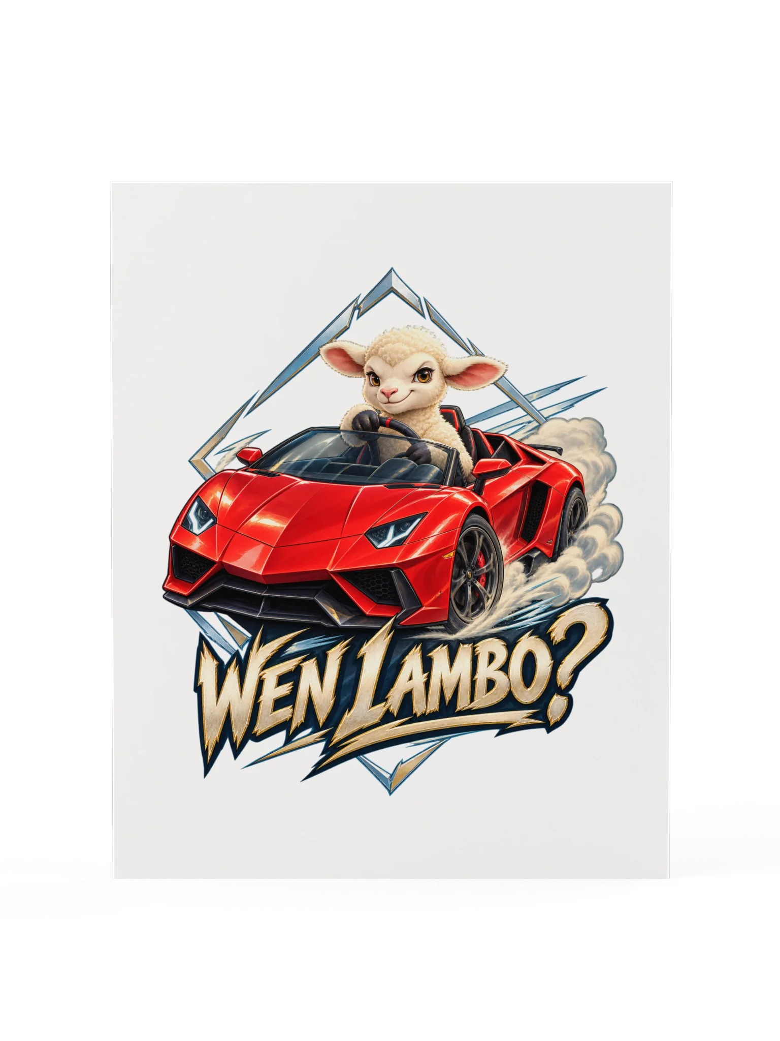 Wen Lambo? Matte Poster preview 4