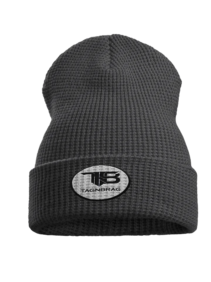 TAGNBRAG Black and White Stamp Beanie product image (1)