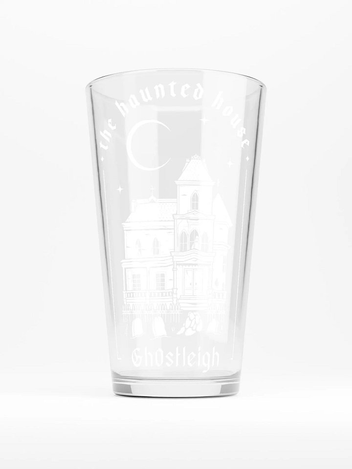 The Haunted House Pint Glass product image (1)