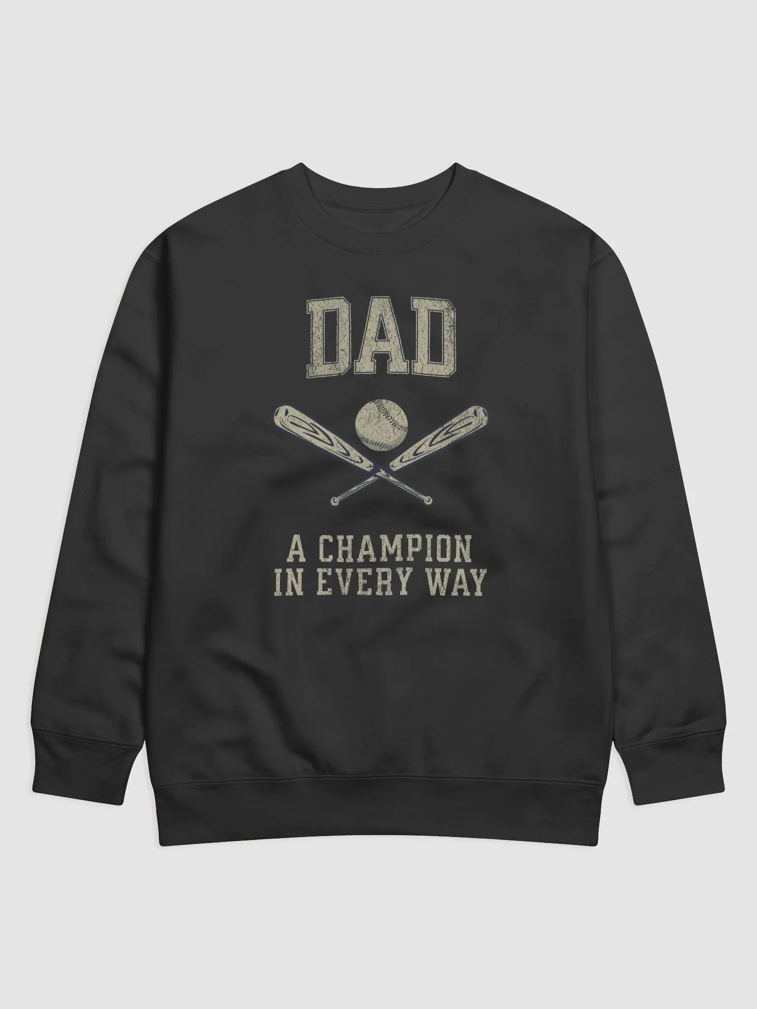 Champion Dad Baseball Sweatshirt product image (1)