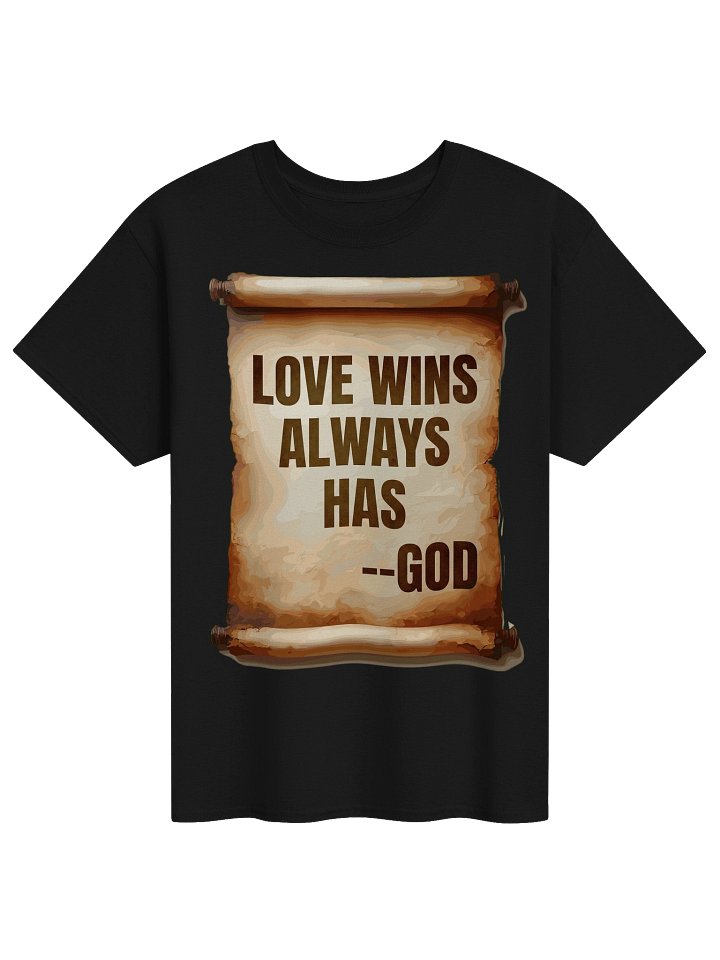 Love Wins Scroll Tee product image (1)