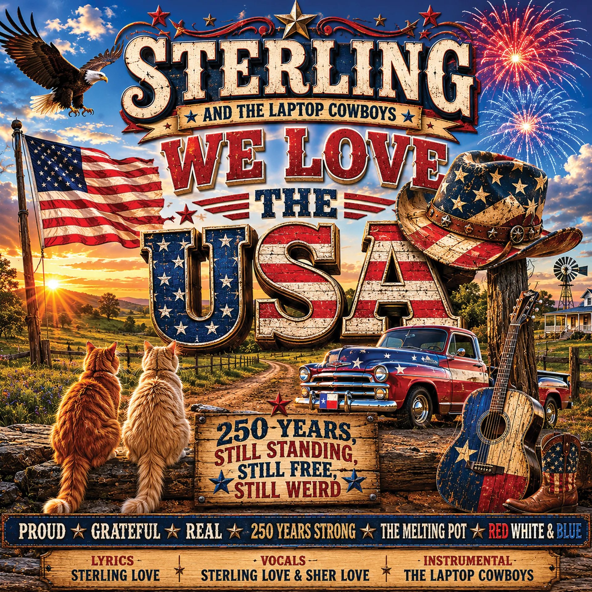 We Love The USA - PRE-RELEASE - SINGLE product image (1)