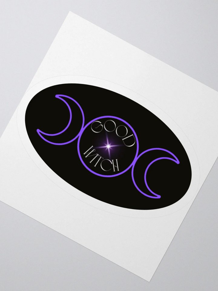 Good Witch Sticker (oval) product image (2)