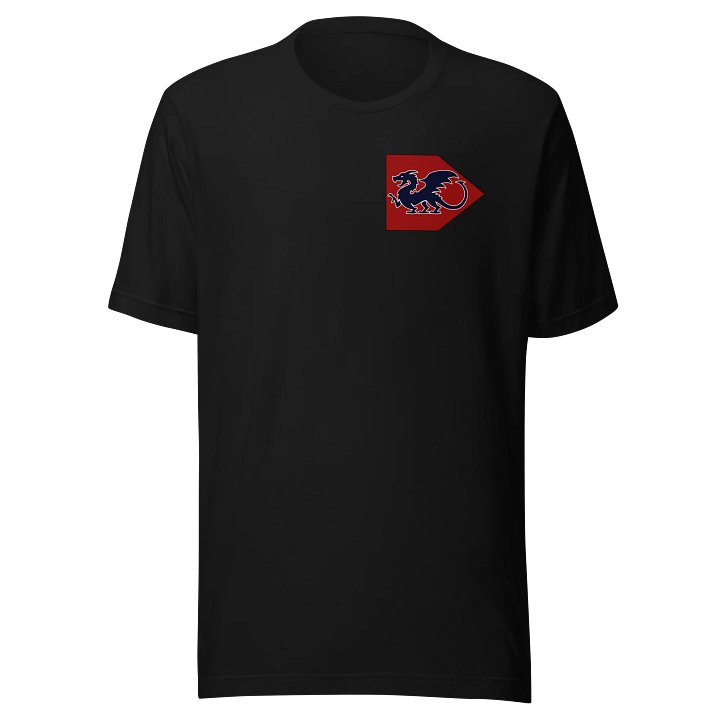 Clan Black Dragon Adult Tee Shirt product image (1)