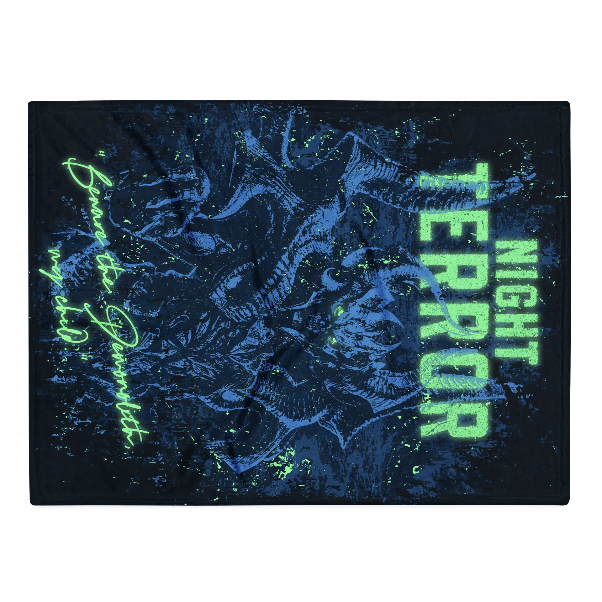 NIGHT TERROR: "Beware The Demonolith" Blanket product image (2)