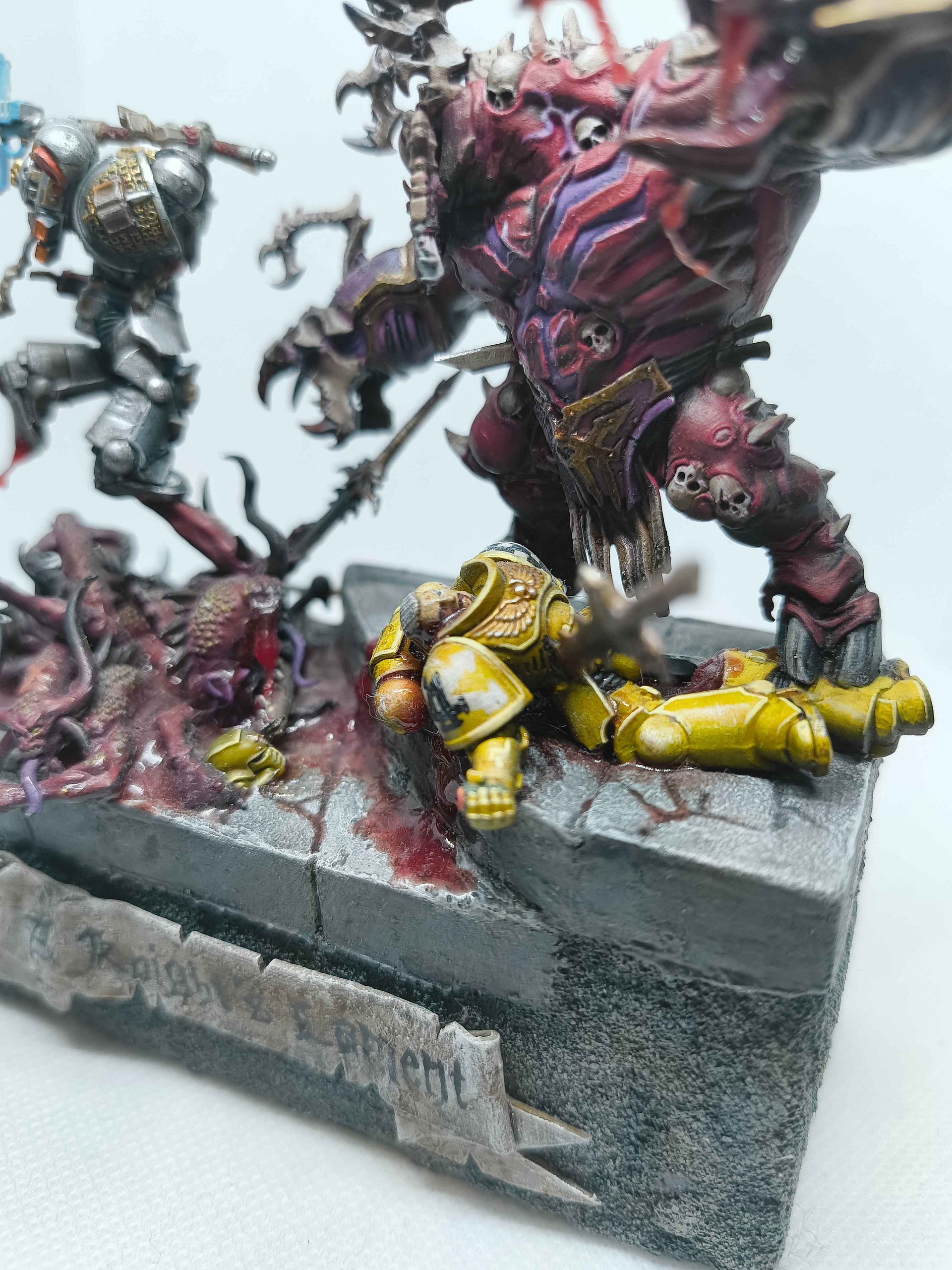 Grey Knight vs Chaos Diorama product image (2)