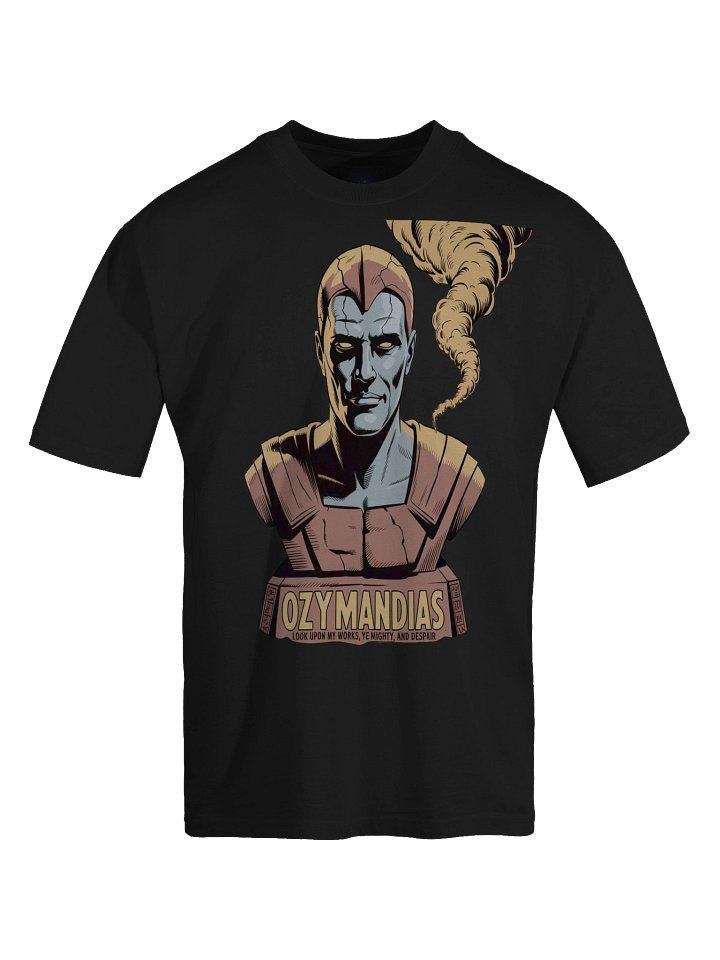 Ozymandias Eternal: Watchmen Inspired Oversized Faded T-Shirt product image (1)