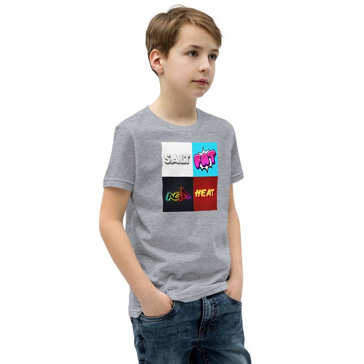 Salt Fat Acid Heat - Bella+Canvas Youth Short Sleeve T-Shirt product image (51)