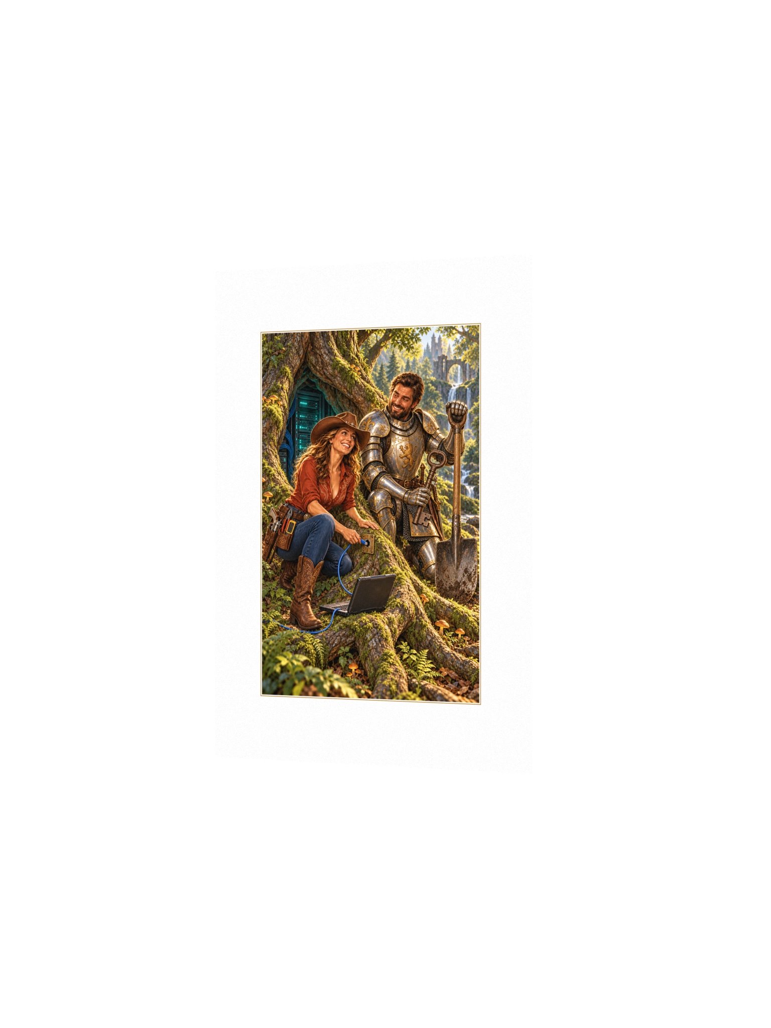 Root Access Small Art Print product image (2)