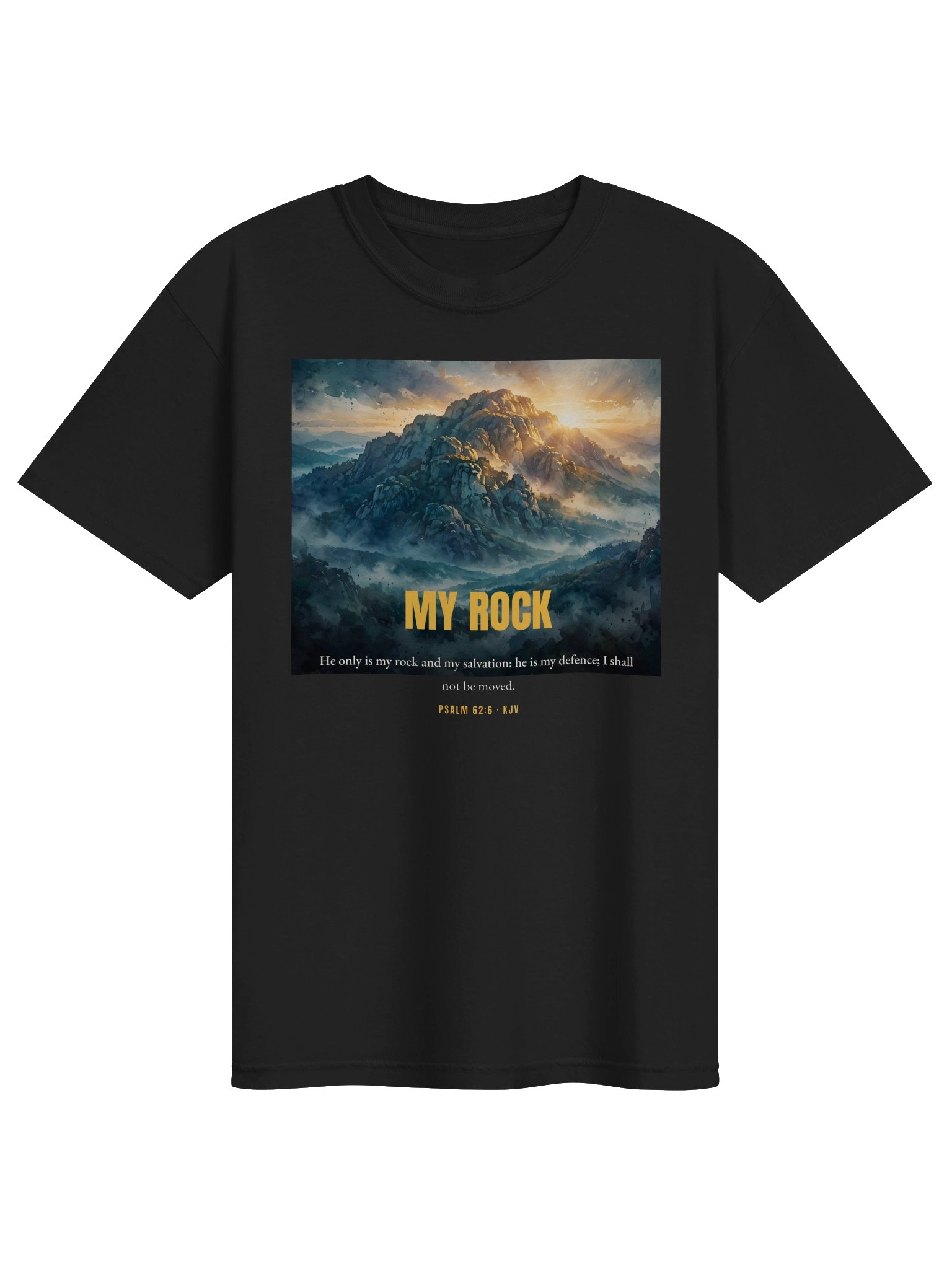 Psalm 62:6 Tee product image (1)