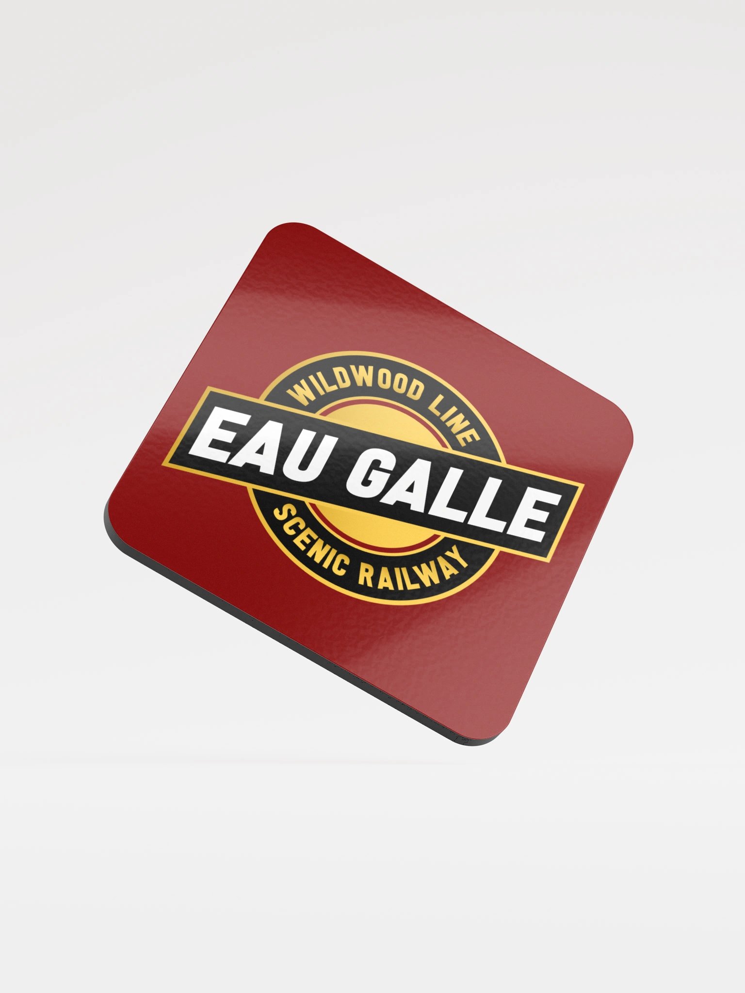Eau Galle Scenic Railway Badge Coaster product image (1)