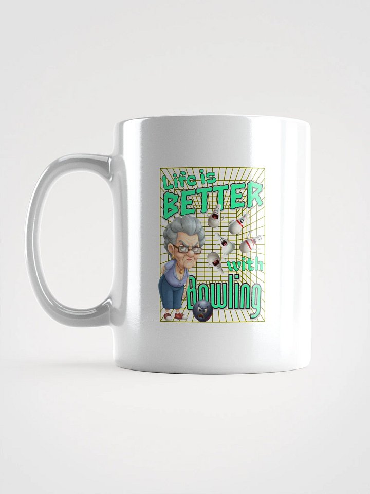 Life Is Better With Bowling Glossy Mug product image (1)