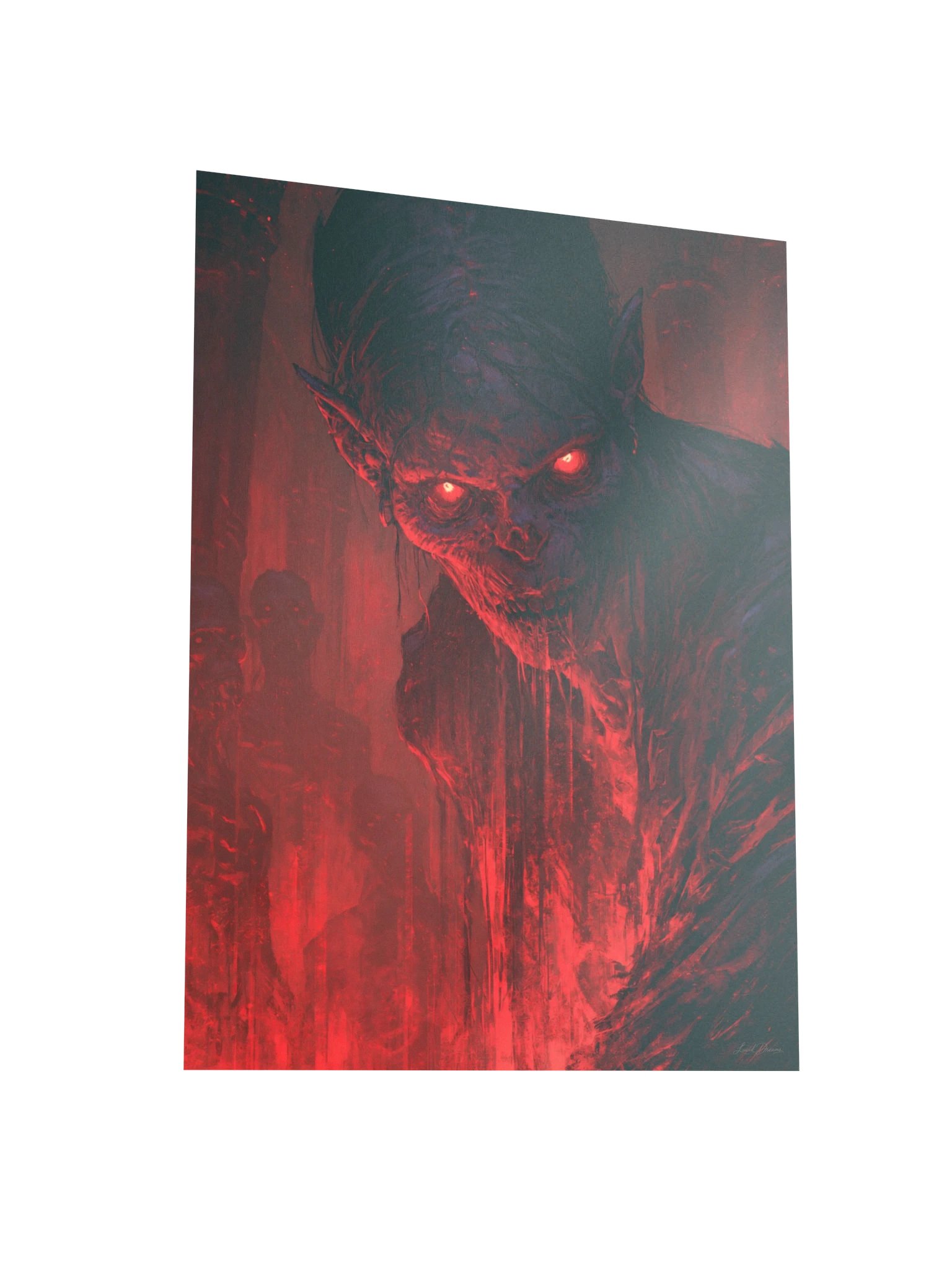 Crimson Monster Art Print — Crimson Revenant product image (7)