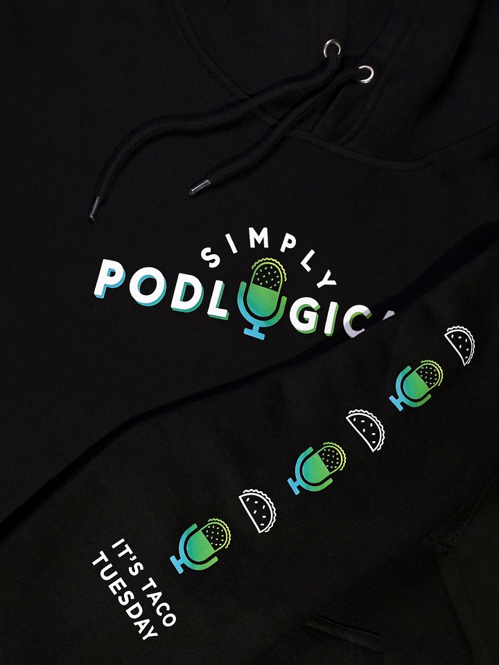 SimplyPodLogical Hoodie (Black) product image (2)