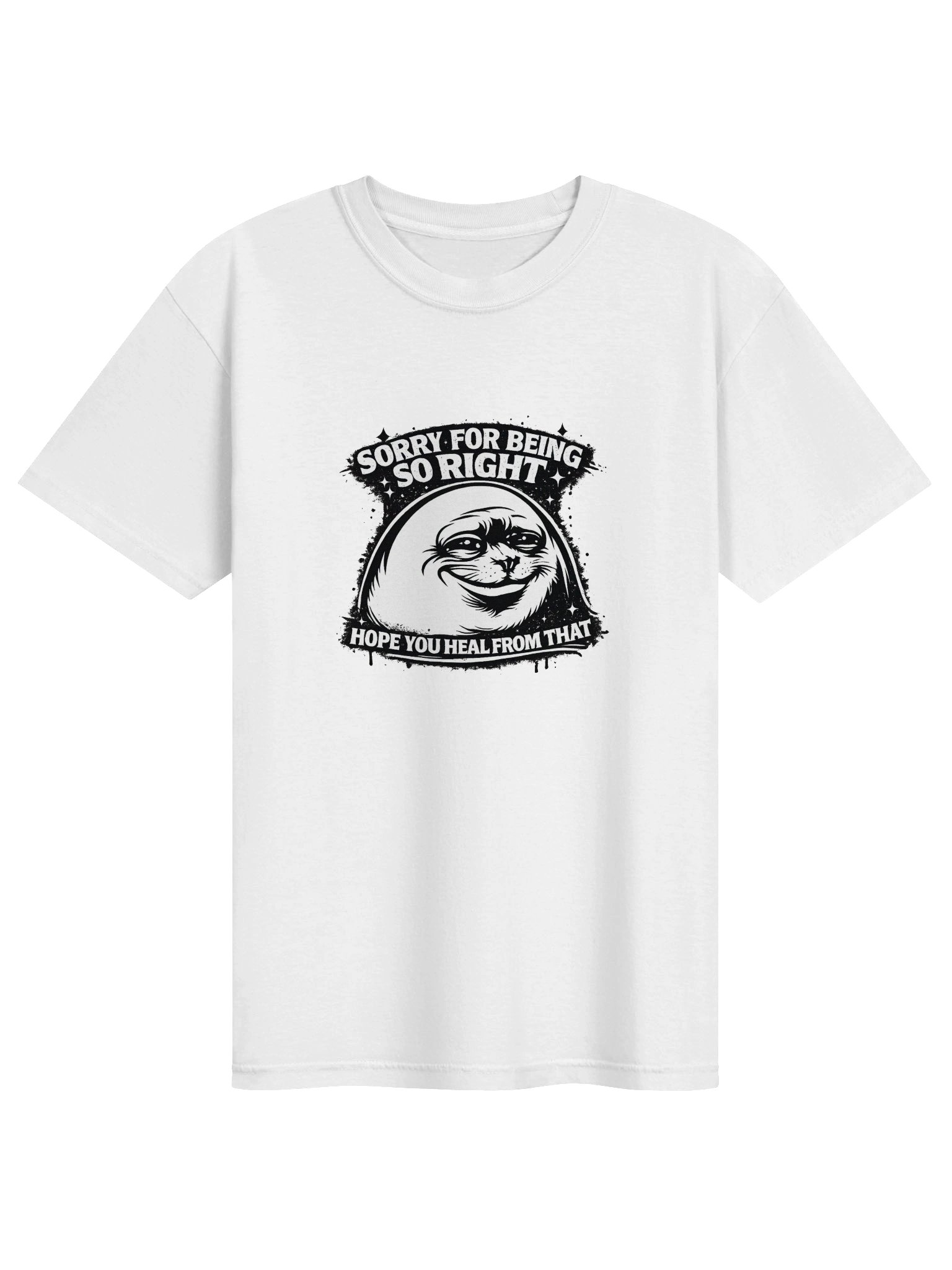 "Sorry For Being So Right" Graphic Tee product image (1)