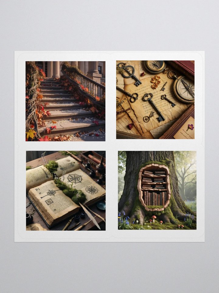 Ink and Elsewhere Stickers #6 – The Paths That Never Quite Forget product image (1)