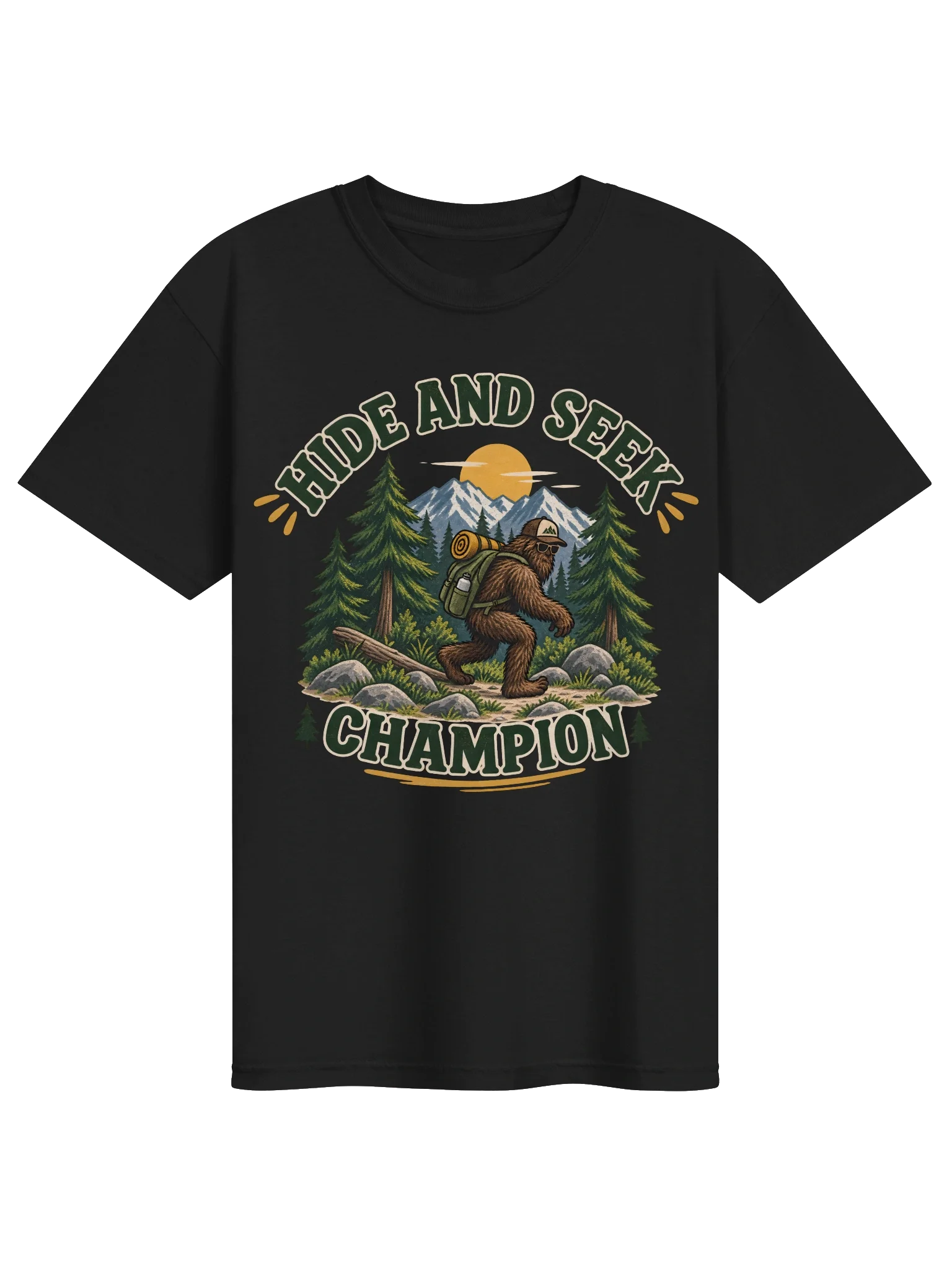 THE CHAMPION in Black