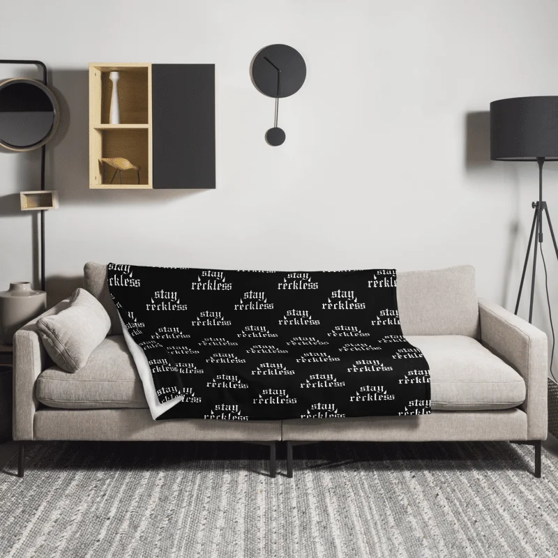 Stay Reckless *Horns* Blanket product image (1)