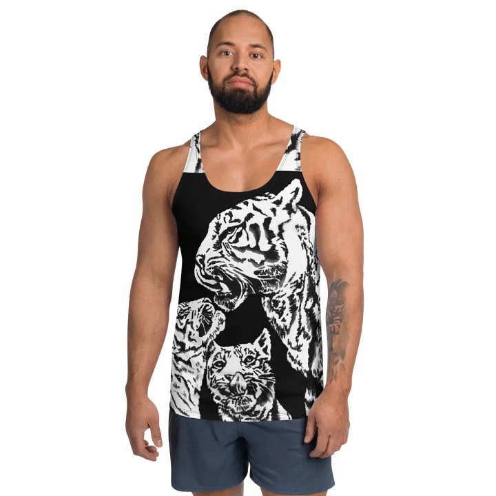 tiger family tank top product image (2)