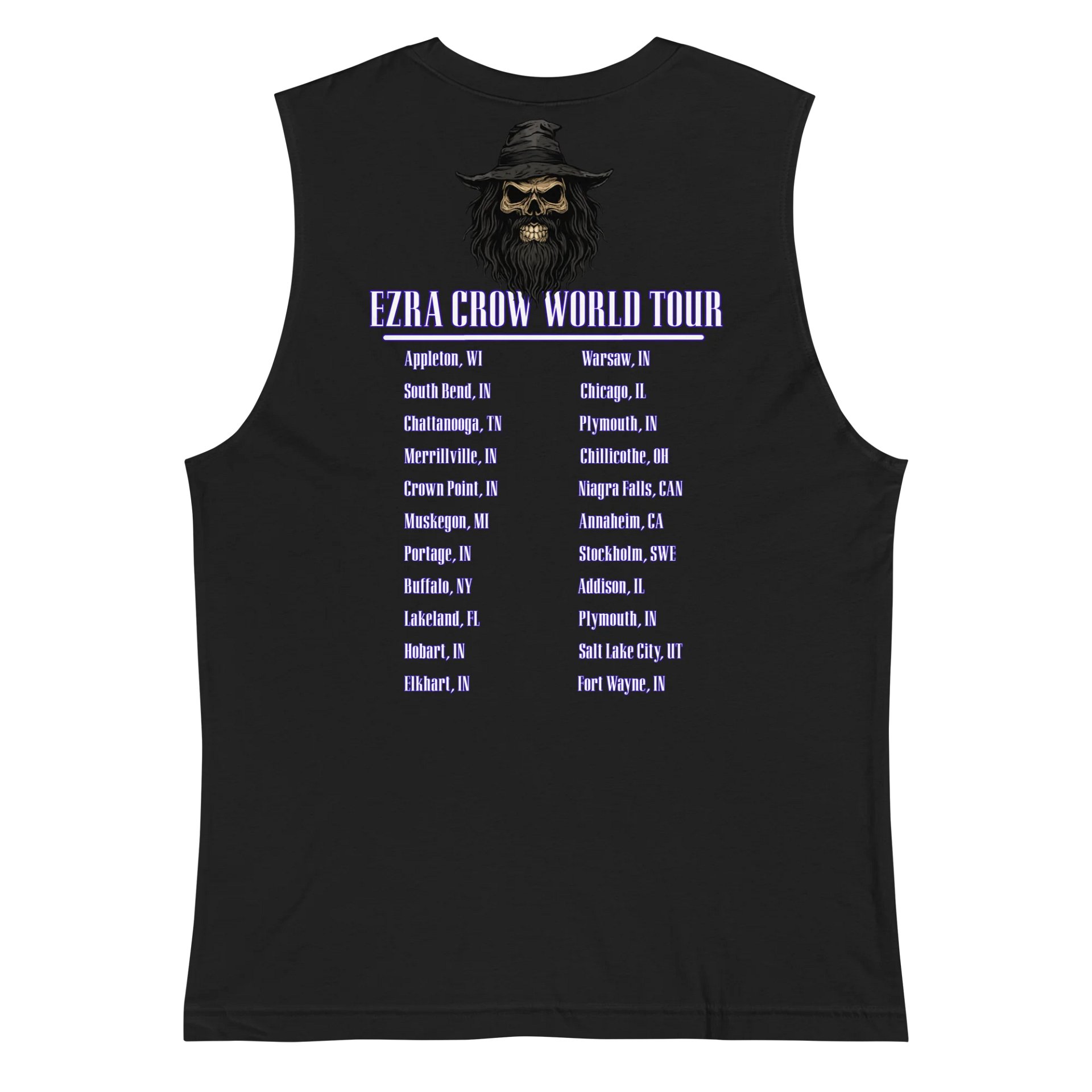 Ezra Crow 2025 World Tour Sleeveless Tee product image (7)