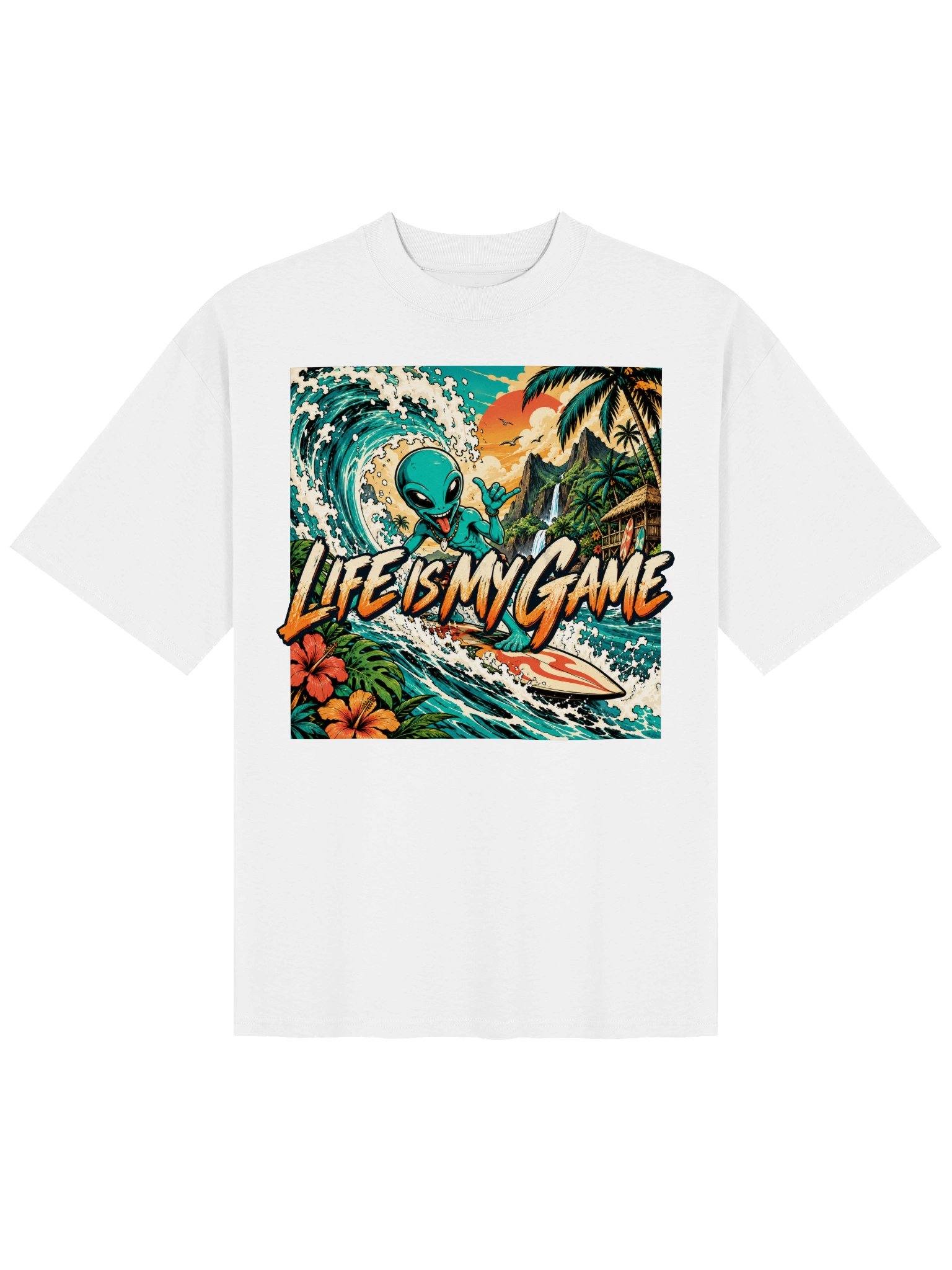 Life Is My Game — Local Alien Unisex T-Shirt product image (1)