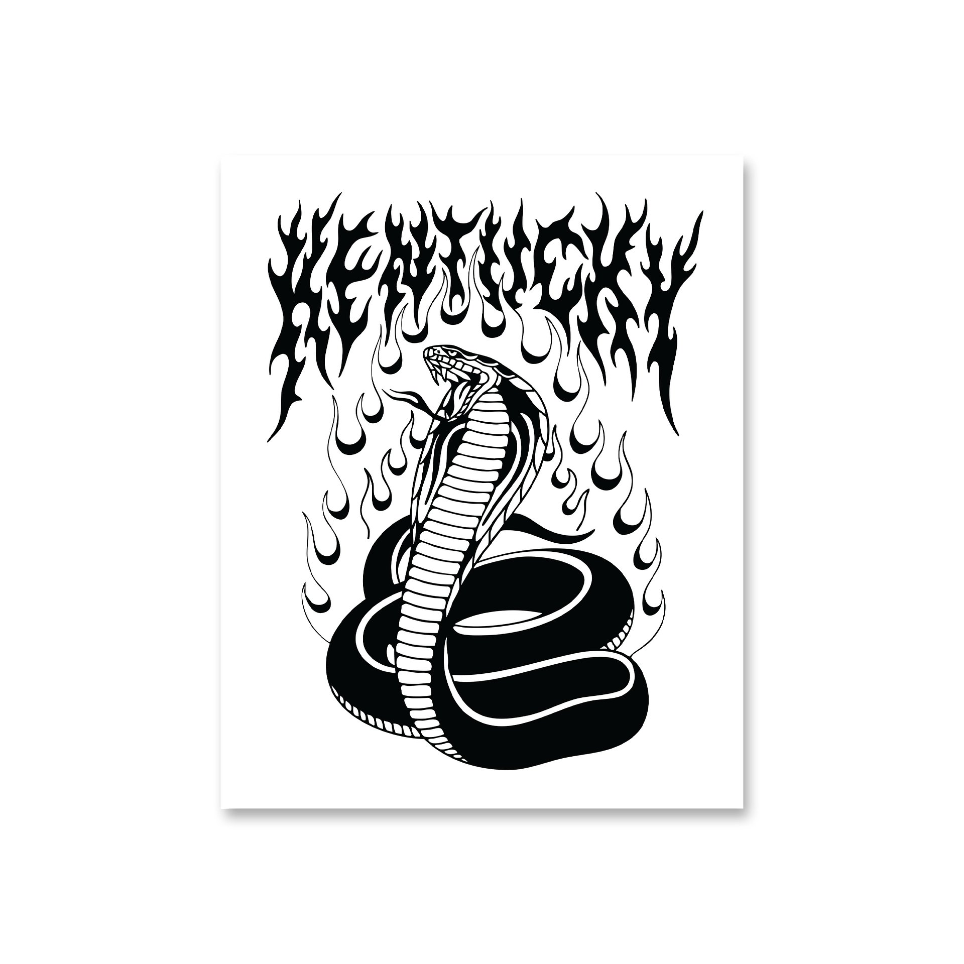 Kentucky Cobra Screen Printed Poster product image (1)