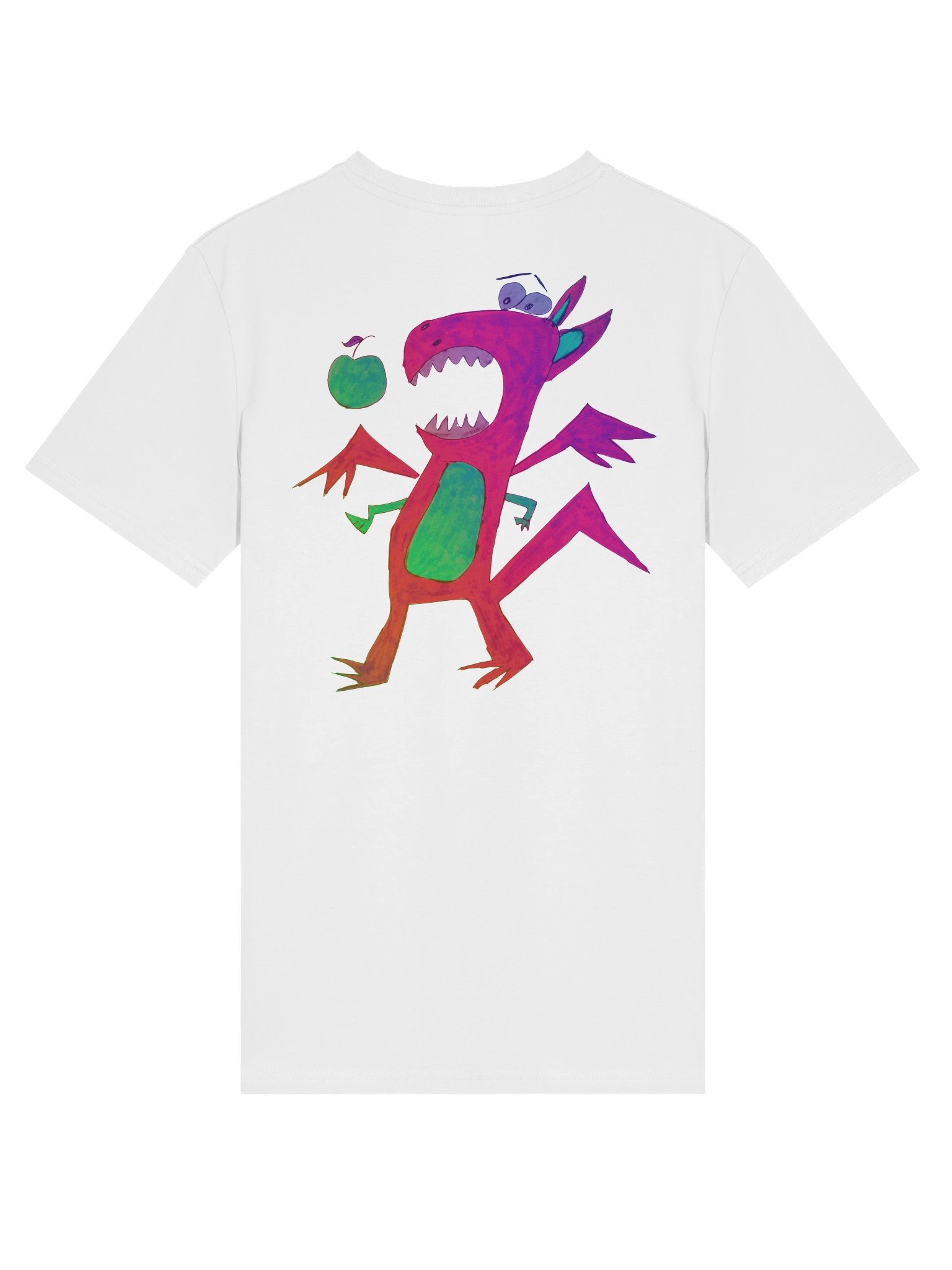Abstract Apple Dragon Organic Tee product image (2)